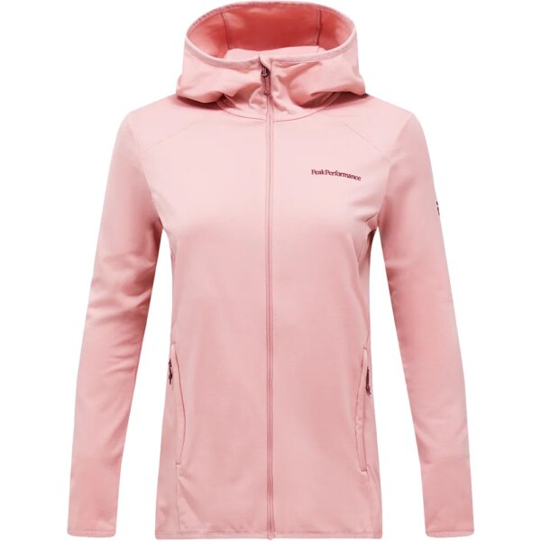 Peak-Performance-Light-Zip-Hood-warm-blush-rosapink Peak - Performance Light Zip Hood warm blush