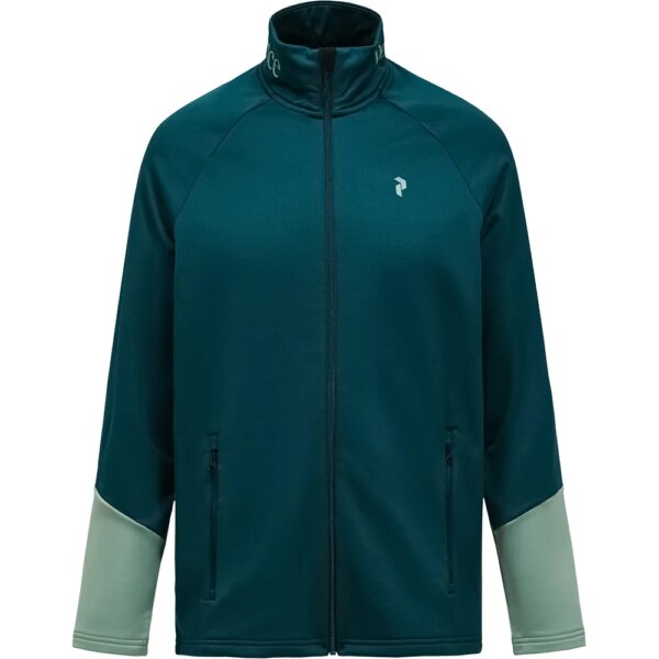 Peak-Performance-Rider-Essentials-Midlayer-Jacke-ponderosa-pine-blaugruen Peak - Performance Rider Essentials Midlayer-Jacke ponderosa pine