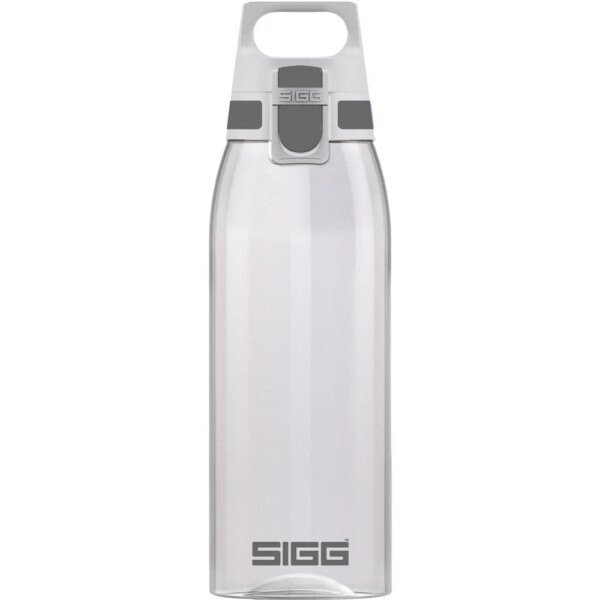 Sigg-Sigg-Total-Color-10L-Trinkflasche-transparent-weiss Sigg - Sigg Total Color 1,0L Trinkflasche transparent