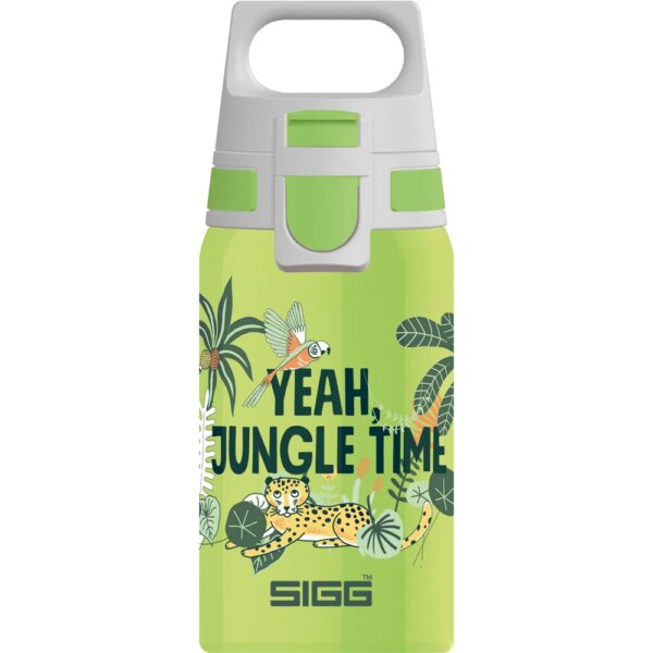Sigg-Sigg-Shield-One-05L-Trinkflasche-Kinder-jungle-gruen Sigg - Sigg Shield One 0,5L Trinkflasche Kinder jungle
