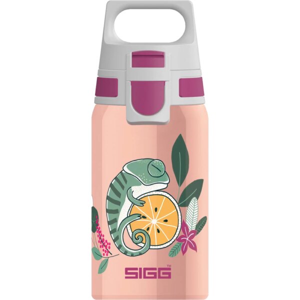 Sigg-Sigg-Shield-One-05L-Trinkflasche-Kinder-flora-rosapink Sigg - Sigg Shield One 0,5L Trinkflasche Kinder flora