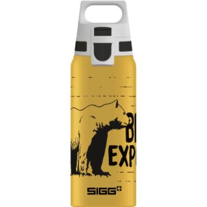Sigg - Sigg WMB ONE 0.6L Trinkflasche Kinder Brave Bear gelb