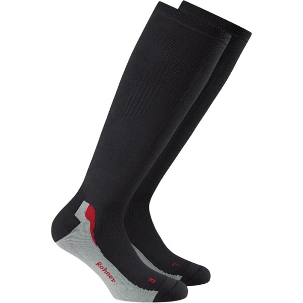 Rohner - Rohner Compression R-Power l/r Kompressions Socken schwarz