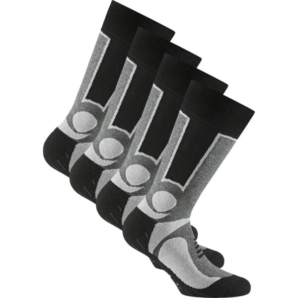 Rohner-Rohner-Basic-Trekking-2er-Pack-Socken-silber-grau Rohner - Rohner Basic Trekking 2er Pack Socken silber