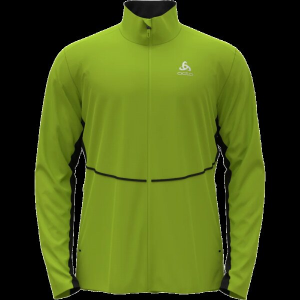 Odlo-Odlo-Markenes-Jacke-lime-green-gruen Odlo - Odlo Markenes Jacke lime green