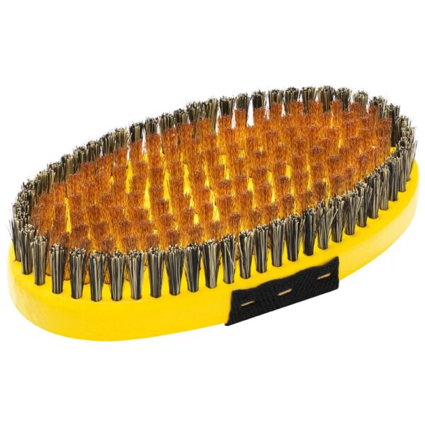 Toko-Toko-Base-Brush-oval-Copper-with-strap-gelb Toko - Toko Base Brush oval Copper with strap
