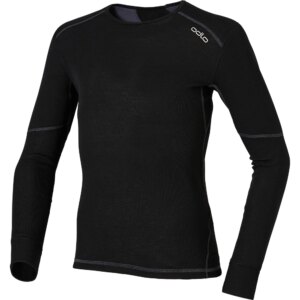 Odlo - Odlo Longsleeve Crew Neck X-Warm Jungen schwarz