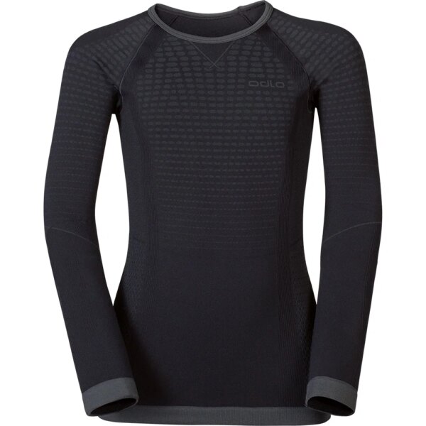 Odlo-Odlo-Evolution-Warm-Baselayer-Kinder-schwarz-schwarz Odlo - Odlo Evolution Warm Baselayer Kinder schwarz