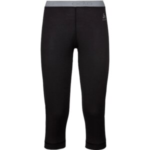 Odlo - Odlo Natural 100% Merino Warm Capri Leggings black
