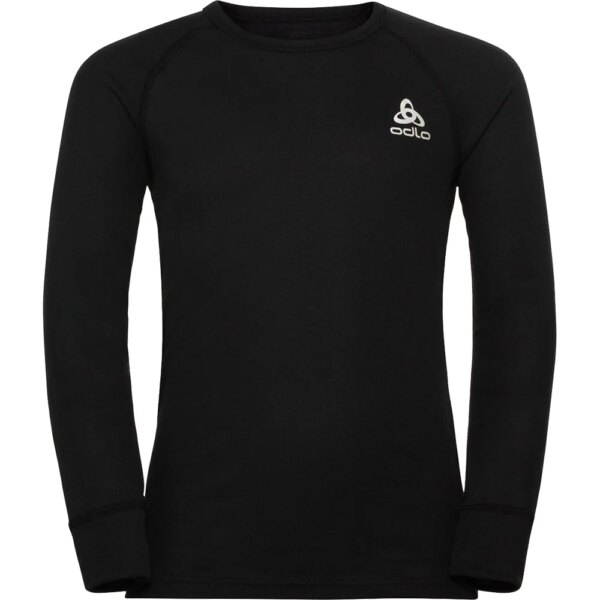 Odlo-Odlo-Active-Warm-Eco-Longsleeve-Kinder-schwarz-schwarz Odlo - Odlo Active Warm Eco Longsleeve Kinder schwarz