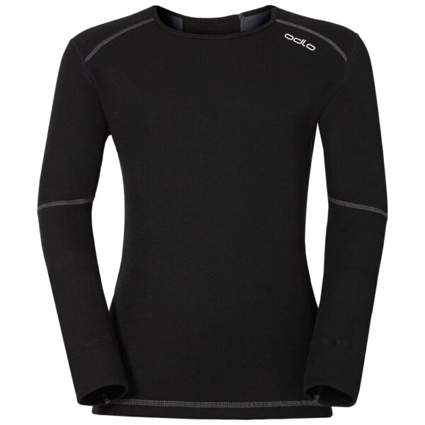 Odlo-Odlo-Active-X-Warm-Eco-Longsleeve-Kinder-schwarz-schwarz Odlo - Odlo Active X-Warm Eco Longsleeve Kinder schwarz