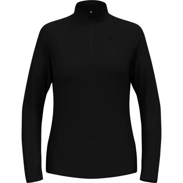 Odlo-Odlo-Rigi-12-Zip-Midlayer-schwarz-schwarz Odlo - Odlo Rigi 1/2 Zip Midlayer schwarz