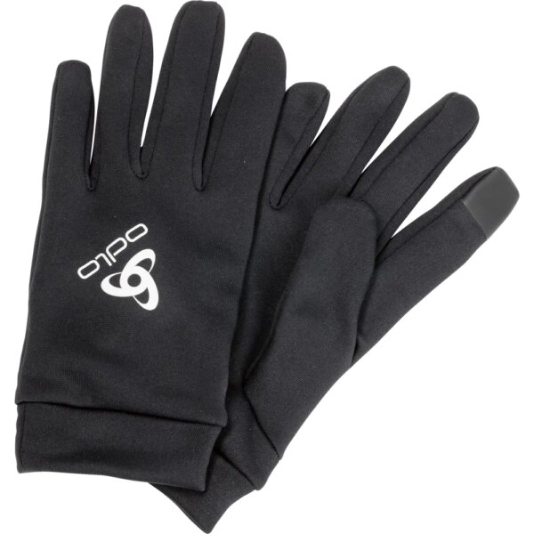 Odlo-Odlo-Stretchfleece-Light-Handschuhe-schwarz-schwarz Odlo - Odlo Stretchfleece Light Handschuhe schwarz