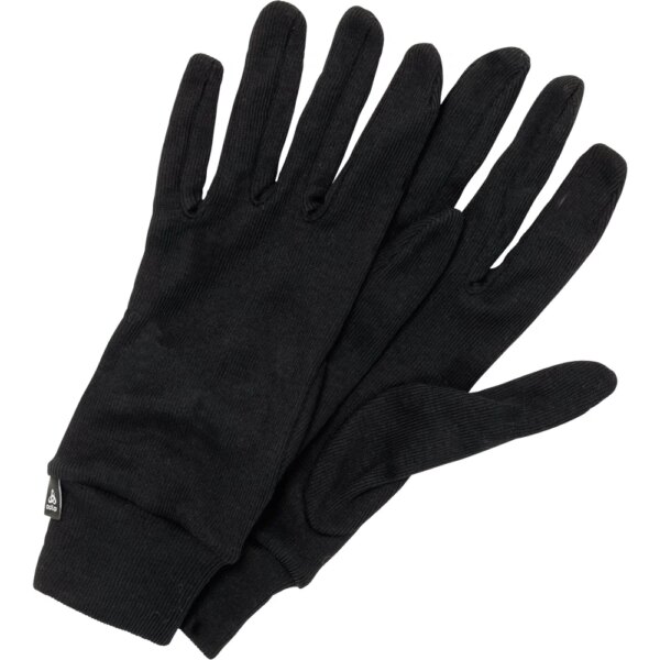 Odlo-Odlo-Active-Warm-ECO-Handschuhe-schwarz-schwarz Odlo - Odlo Active Warm ECO Handschuhe schwarz