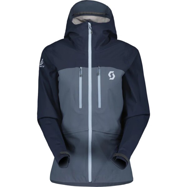 Scott-Scott-Explorair-DryoSpun-3-Hardshelljacke-dark-blue-metal-blue-grau Scott - Scott Explorair DryoSpun 3 Hardshelljacke dark blue metal blue