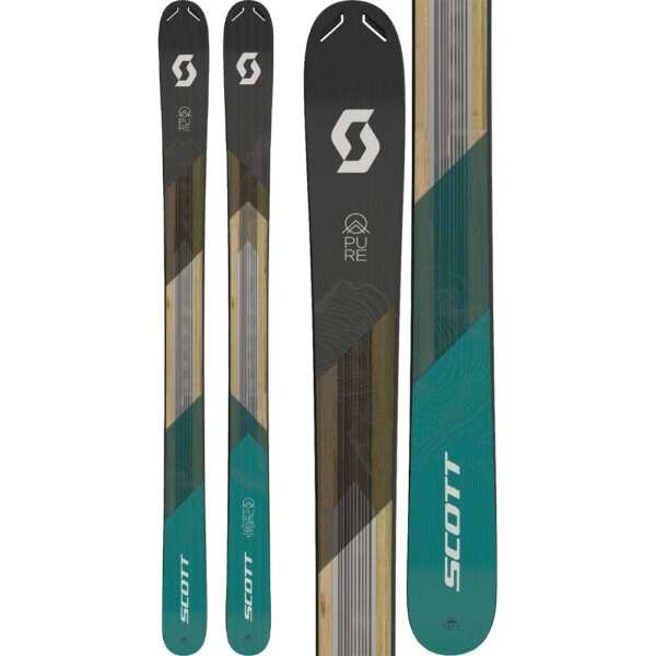 Scott-Scott-Pure-Pow-115-2223-Freeski-braun Scott - Scott Pure Pow 115 22/23 Freeski