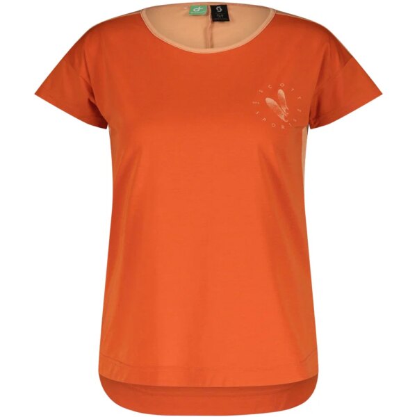 Scott-Scott-Trail-Flow-DRI-Radtrikot-braze-orange-orange Scott - Scott Trail Flow DRI Radtrikot braze orange