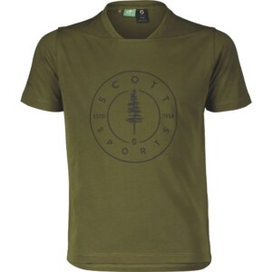 Scott - Scott Jr Trail Flow 10 DRI Radtrikot Kinder fir green