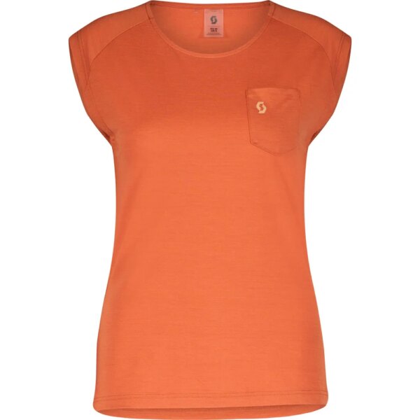 Scott-Scott-Defined-Merino-Tank-Top-braze-orange-orange Scott - Scott Defined Merino Tank Top braze orange