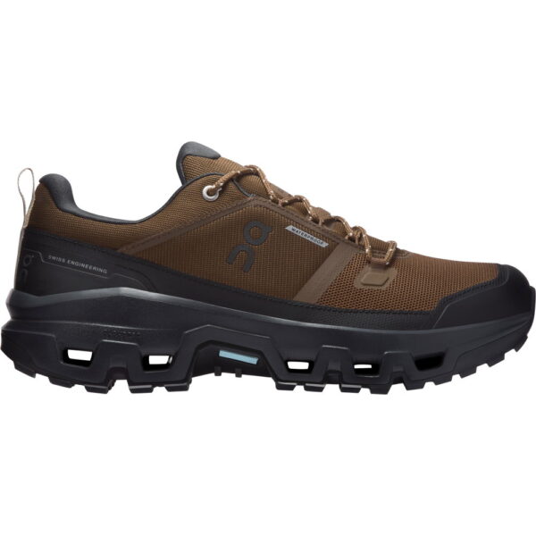 ON-Cloudrock-Low-WP-Wanderschuhe-earth-braun ON - ON Cloudrock Low WP Wanderschuhe earth