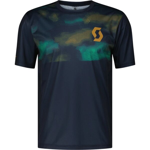 Scott-Scott-Trail-Vertic-T-Shirt-dunkelblau-blau Scott - Scott Trail Vertic T-Shirt dunkelblau