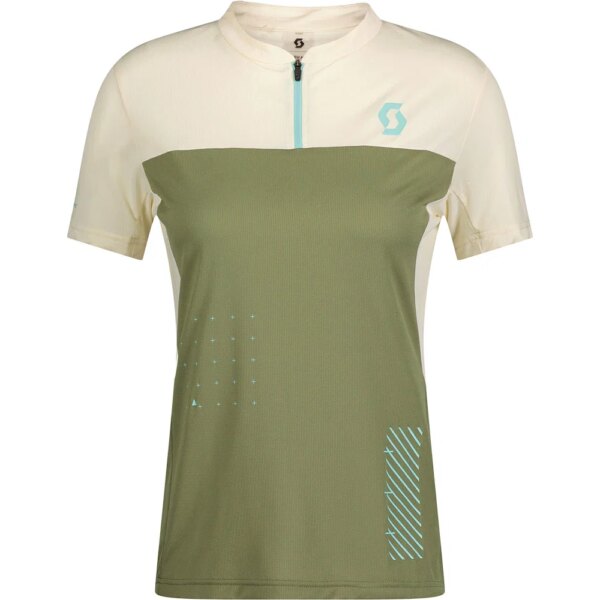 Scott-Scott-Trail-Vertic-Zip-Radtrikot-hay-green-gruen Scott - Scott Trail Vertic Zip Radtrikot hay green
