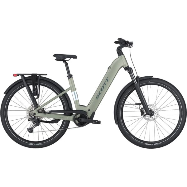 Scott-Scott-Sub-30-Wave-Urban-E-Bike-aztec-green-gruen Scott - Scott Sub 30 Wave Urban E-Bike aztec green