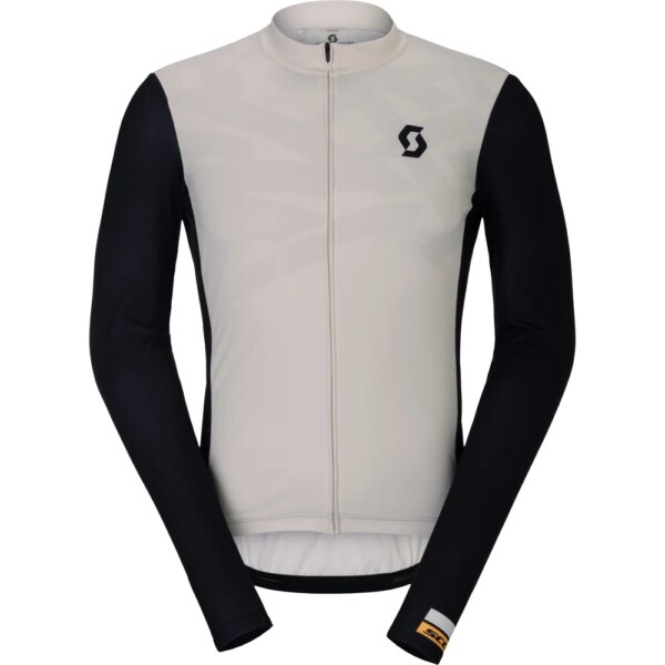 Scott-Scott-RC-Endurance-Langarmtrikot-cotton-white-grau Scott - Scott RC Endurance Langarmtrikot cotton white