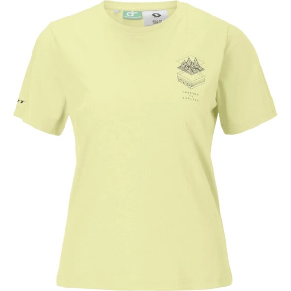 Scott - Scott Defined Dri T-Shirt pastel yellow