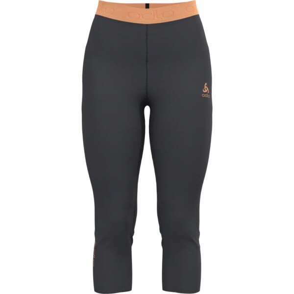 Odlo-Odlo-Revelstoke-Performance-Wool-150-34-Tights-india-ink-melange-grau Odlo - Odlo Revelstoke Performance Wool 150 3/4 Tights india ink melange