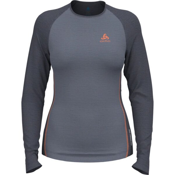 Odlo-Odlo-Performance-Wool-150-Base-Layer-folkstone-grey-grau Odlo - Odlo Performance Wool 150 Base Layer folkstone grey
