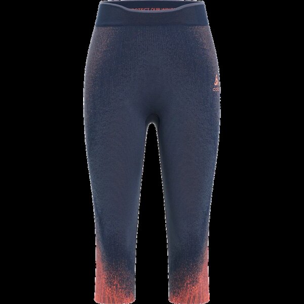 Odlo-Odlo-Blackcomb-34-Leggings-india-ink-blau Odlo - Odlo Blackcomb 3/4 Leggings india ink