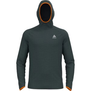 Odlo - Odlo Essential Thermal Midlayer Hoodie india ink