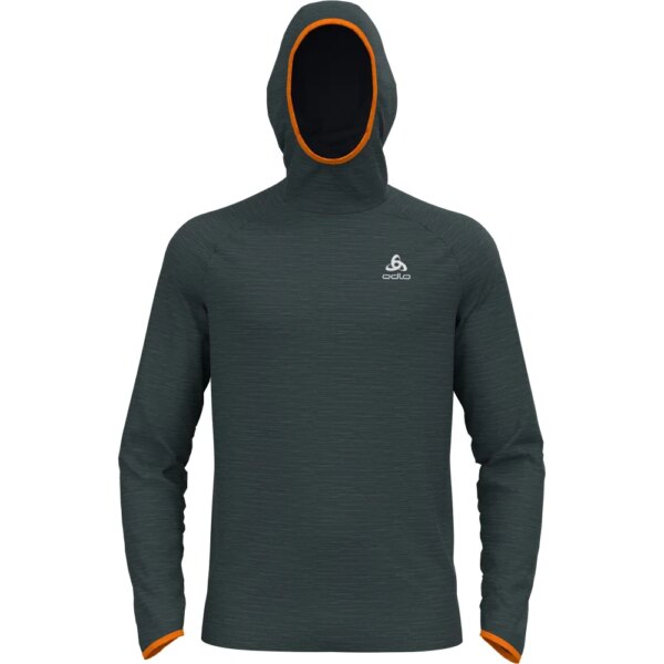 Odlo-Odlo-Essential-Thermal-Midlayer-Hoodie-india-ink-grau Odlo - Odlo Essential Thermal Midlayer Hoodie india ink