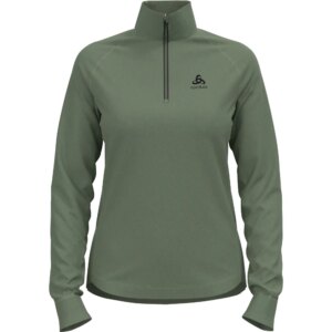 Odlo - Odlo Berra 1/2 Zip Midlayer matte green