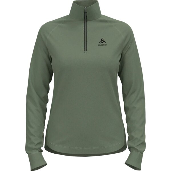 Odlo - Odlo Berra 1/2 Zip Midlayer matte green
