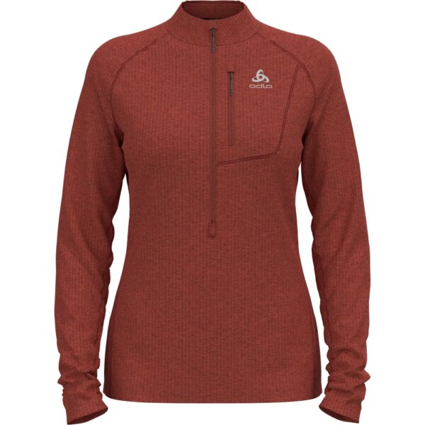 Odlo - Odlo Tencia 1/2 Zip Midlayer spiced apple