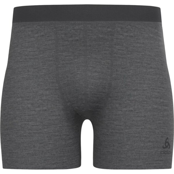 Odlo-Odlo-Merino-160-Boxershorts-limoges-grau Odlo - Odlo Merino 160 Boxershorts limoges