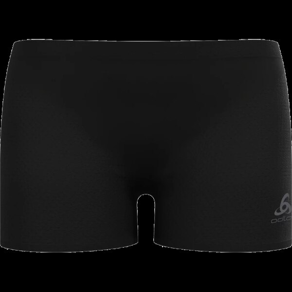Odlo-Odlo-Merino-Performance-Wool-140-Seamless-Boxershorts-schwarz-schwarz Odlo - Odlo Merino Performance Wool 140 Seamless Boxershorts schwarz