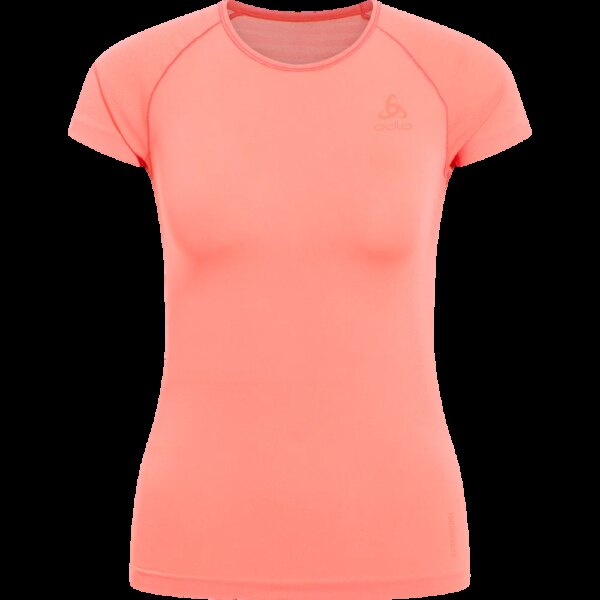 Odlo-Odlo-Performance-X-Light-Eco-T-Shirt-living-coral-rosapink Odlo - Odlo Performance X-Light Eco T-Shirt living coral