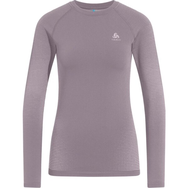 Odlo-Odlo-Performance-Warm-Longsleeve-gray-ridge-grau Odlo - Odlo Performance Warm Longsleeve gray ridge