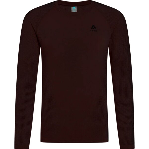 Odlo-Odlo-Performance-Warm-Longsleeve-fudge-braun Odlo - Odlo Performance Warm Longsleeve fudge