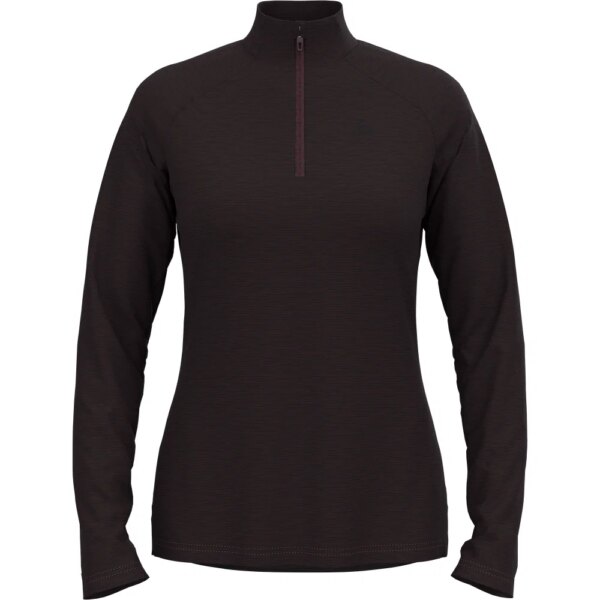 Odlo-Odlo-Essentials-Ceramiwarm-200-12-Zip-Midlayer-fudge-melange-braun Odlo - Odlo Essentials Ceramiwarm 200 1/2 Zip Midlayer fudge melange