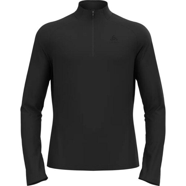 Odlo-Odlo-Essential-Light-12-Zip-Midlayer-schwarz-schwarz Odlo - Odlo Essential Light 1/2 Zip Midlayer schwarz