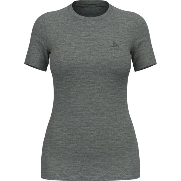Odlo-Odlo-Merino-160-T-Shirt-odlo-steel-grey-melange-grau Odlo - Odlo Merino 160 T-Shirt odlo steel grey melange