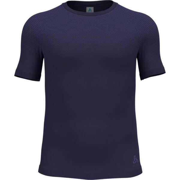 Odlo-Odlo-Performance-Light-T-Shirt-eclipse-blau Odlo - Odlo Performance Light T-Shirt eclipse
