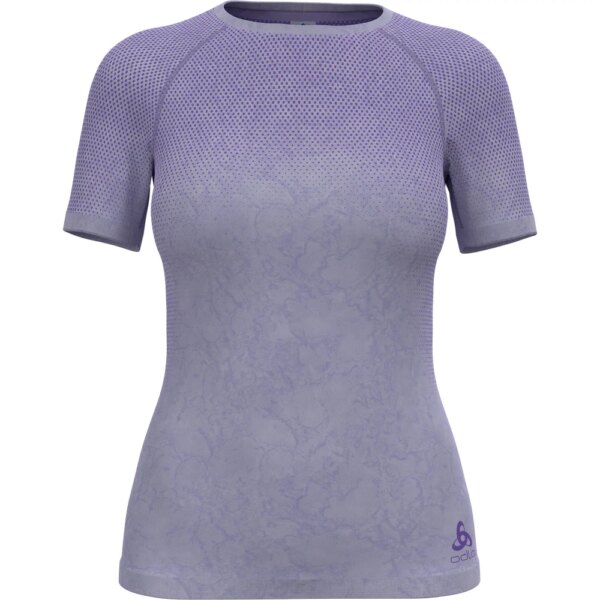 Odlo-Odlo-Performance-Light-Rain-Dye-T-Shirt-afterparty-lila Odlo - Odlo Performance Light Rain Dye T-Shirt afterparty