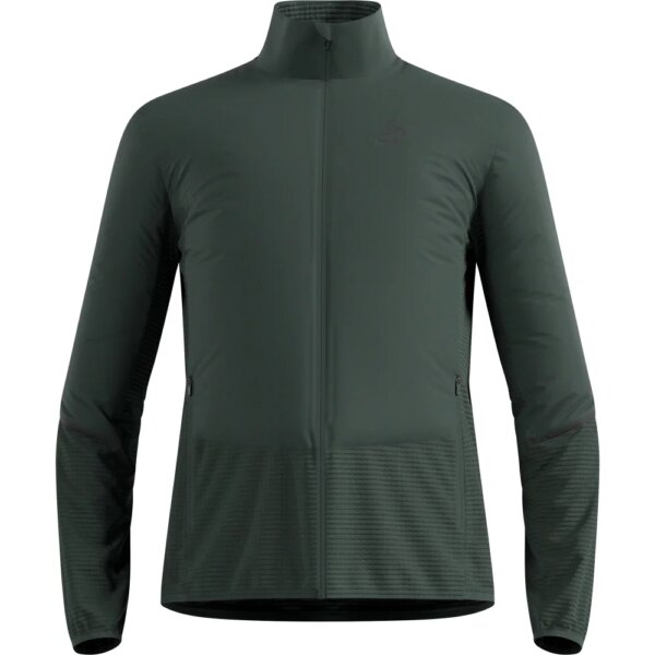 Odlo-Odlo-Essentials-Insulator-Hybrid-Laufjacke-urban-chic-gruen Odlo - Odlo Essentials Insulator Hybrid Laufjacke urban chic