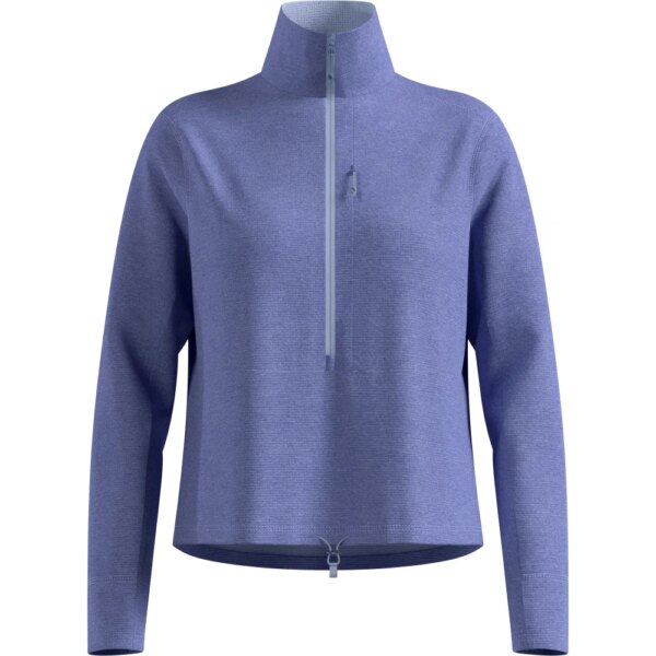 Odlo-Odlo-Essentials-Multisport-Fleece-Midlayer-blue-heron-melange-blau Odlo - Odlo Essentials Multisport Fleece Midlayer blue heron melange