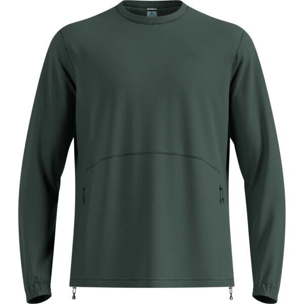 ON-Sportartikel-gruen Odlo - Odlo Essentials Classic Crew Midlayer urban chic
